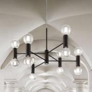 Modo Luce Chandelier hengelampe 13 lys 107cm svart