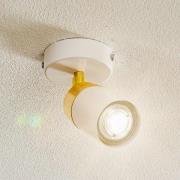 Downlight Rondo hvit/gull, 1 lyskilde