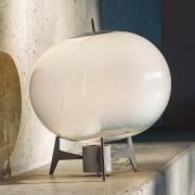 OLEV Antartic designer-bordlampe opal/titan