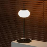 Milan Astros bordlampe med opal glassskjerm