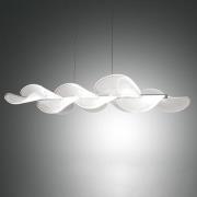 LED-hengelampe Sylvie, lang, 78 x 37 cm