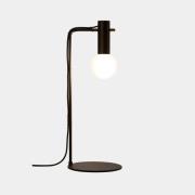 LEDS-C4 Nude Curved bordlampe E27 svart