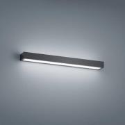 Helestra Theia LED-vegglampe, matt svart 60 cm