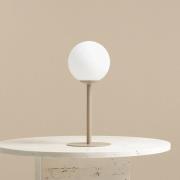 Bordlampe Joel, høyde 35 cm, beige/hvit