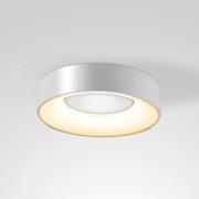 Sauro LED-taklampe, Ø 30 cm, sølv