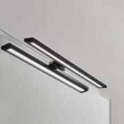 LED-speilbelysning Espelho 40 cm svart 4000 K