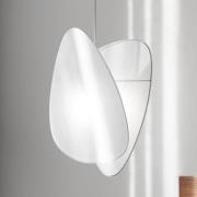 MARKET SET hengelampe Screen XS, 44,5 cm, hvit, papir