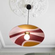 MARKET SET Sonia Laudet hengelampe, Ø 80 cm rosa