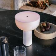 New Works Kizu bordlampe hvit, oppladbar
