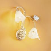 Vegglampe Marilena i florentinsk stil med 2 lyskilder