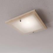 Envostar Kerio taklampe, 35x35 cm, furu natur
