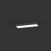 Taklampe Soft grafit 63 x 20 cm