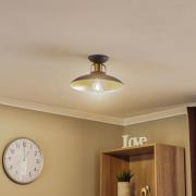 Taklampe Felix, blå/gull