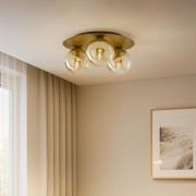 Taklampe Solar, svart/grafitt, 3 lyskilder