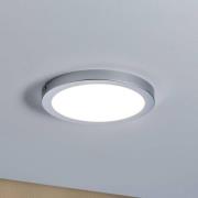 Paulmann Abia LED-taklampe Ø 22 cm krom