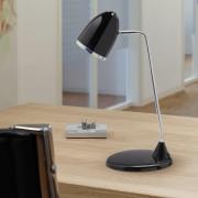Starlet skrivebordslampe, svart, 41 cm, metall E27