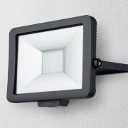 Theben utendørs LED-spot theLeda B50L, svart aluminium 5 000 K