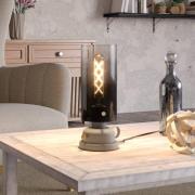 Bordlampe Gargrave i oljelampe-design