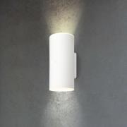 Utendørs LED-vegglampe 3786016, hvit, berøringsdimmer, opp/ned