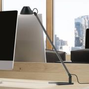 LED-bordlampe Lucio med USB, dimbar, 3 000 K