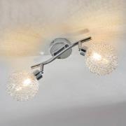 Taklampe Ticino, 2 lyskilder