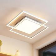 Lindby Zayd LED-taklampe, nikkel