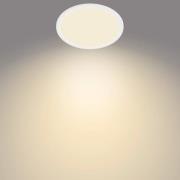 Philips SuperSlim LED IP44 2.700K Ø 24,5cm hvit