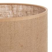 Lampeskjerm Jute Ø 25 cm høyde 18 cm beige