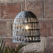 Knute lampeskjerm, uten stikkontakt, Ø 30 cm, grå