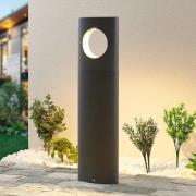 Lucande Forama LED-gatelampe, mørkegrå