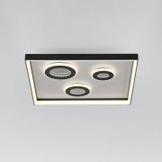 Paul Neuhaus LED-taklampe Dune, 45 cm, svart, CCT, dimbar.