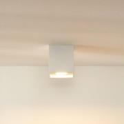 Bodi downlight, kantet, hvit, GU10, 1 lyskilde, aluminium