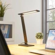 Salome - dimbar LED-skrivebordslampe, svart