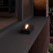 Marka LED-utelampe, mørkegrå aluminium