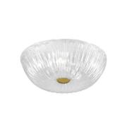 Kolarz Murano Sagredo taklampe, klar, Ø 30 cm, Murano-glass