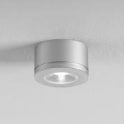 EGG DLS downlight Newton, grå, 30°, 3000 K Ø 6,3 cm IP54