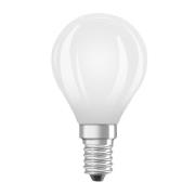 OSRAM LED-pære dråpe matt E14 2,2W 4000K 470lm