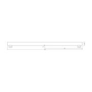 OSRAM LED-rørpære S14s 9,9W rør 2 700K 100cm matt dimbar