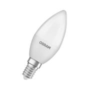 OSRAM LED Classic Star, stearinlys, matt, E14, 3,3 W, 2 700 K