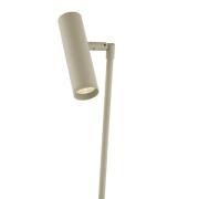 Tom Pro LED-bordlampe, sandfarget, høyde 47 cm, CCT, dimmer