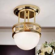 Vakker ALT WIEN taklampe i polert messing