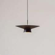 Lindby LED-hengelampe Norvind, 2 lyskilder, svart, metall