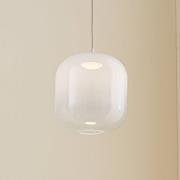 Lucande LED-pendel Avelina, Ø 14cm, 1-lys, svart