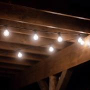 PR Home utendørs lyskjede Bright, opal / sort, 720 cm