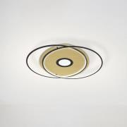 Paul Neuhaus Q-AMIRA LED-taklampe oval, svart