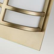 Vegglampe Fusion 2, naturmessing