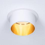 Paulmann Gil LED innfelt hvit matt/gull