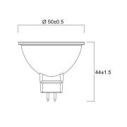 Sylvania LED-reflektorpære GU5.3 6W 4000K 36° 621lm