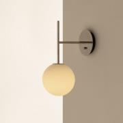 Audo TR Bulb Suspended vegglampe, stikkontakt, grå/hvit