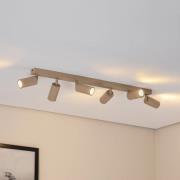 Downlight Link, beige, lengde 90 cm, 6 lyskilder, 1200 lm, 12 V DC, 10...